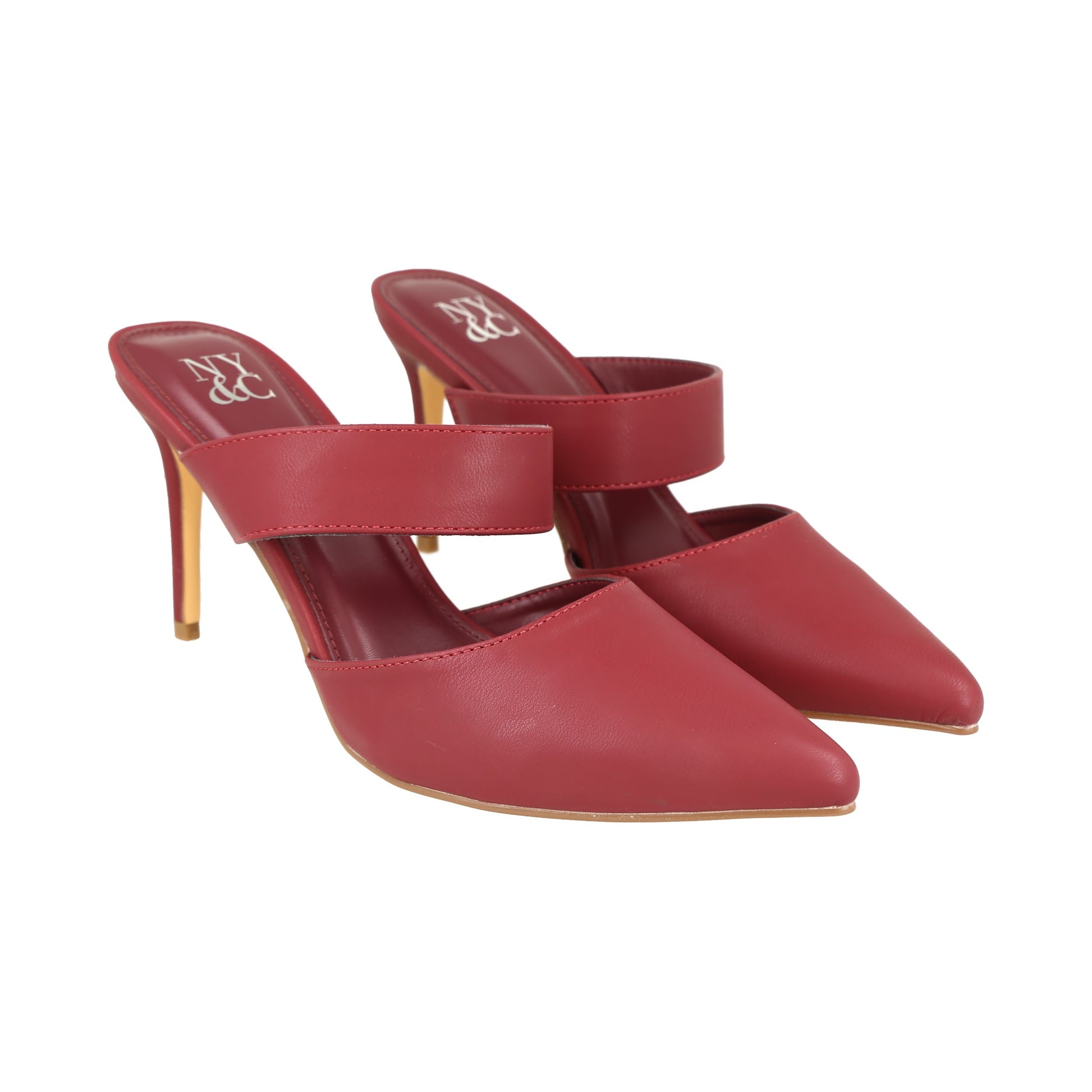 zapatos de vestir con tacón de aguja alto, punta fina y silueta elegante,size 9