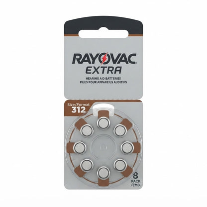 Pilas Rayovac Extra para audífonos.