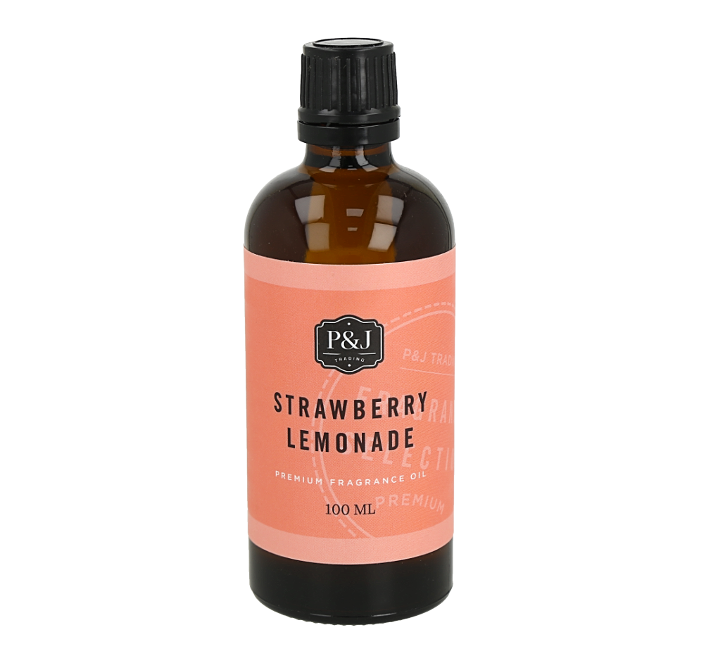 Aceite de fragancia premium, específicamente en el aroma "Strawberry Lemonade"
