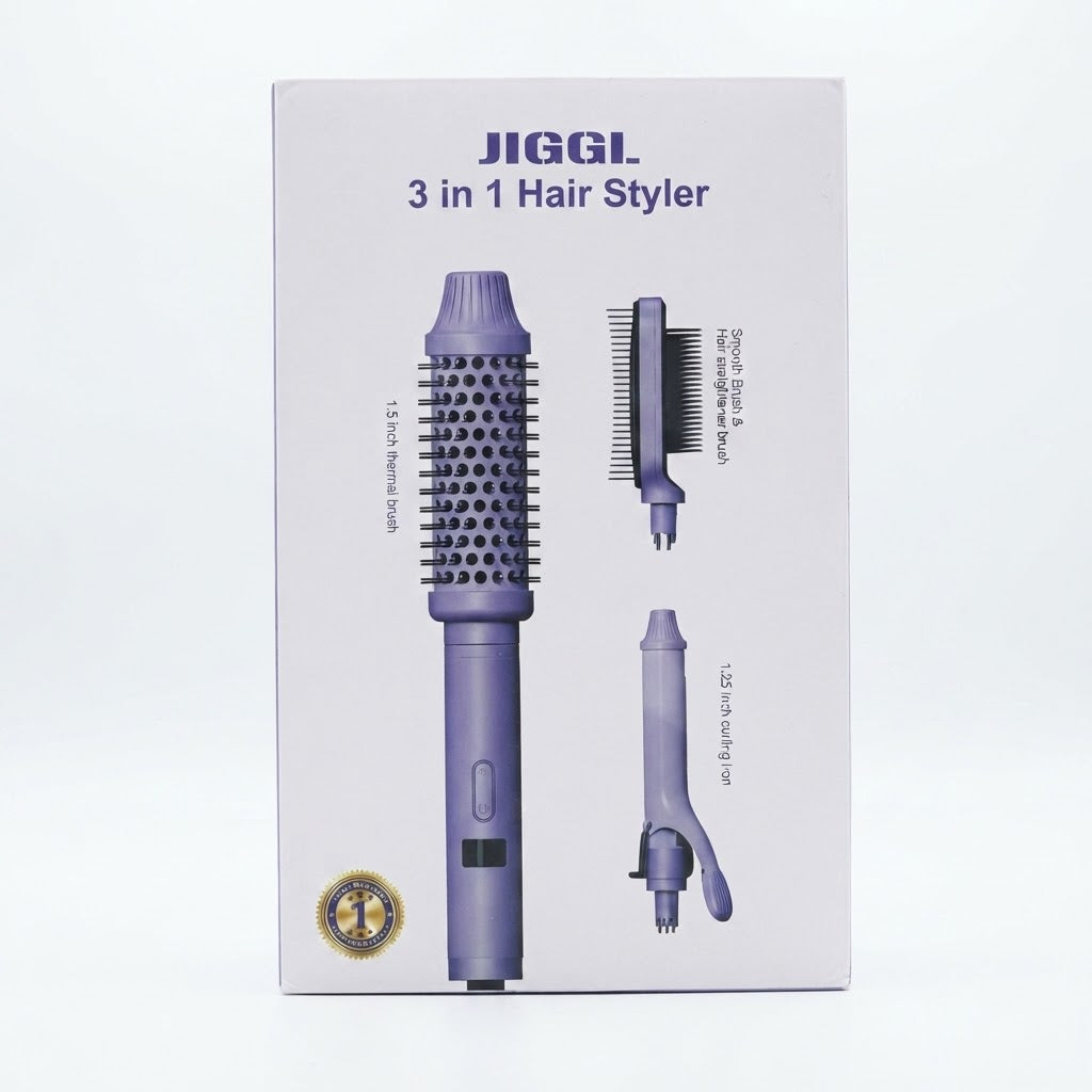 Moldeador de cabello 3 en 1.