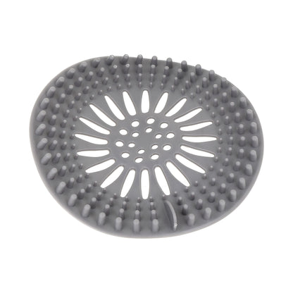 colador/filtro atrapapelos de silicona para desagües de ducha o fregadero.