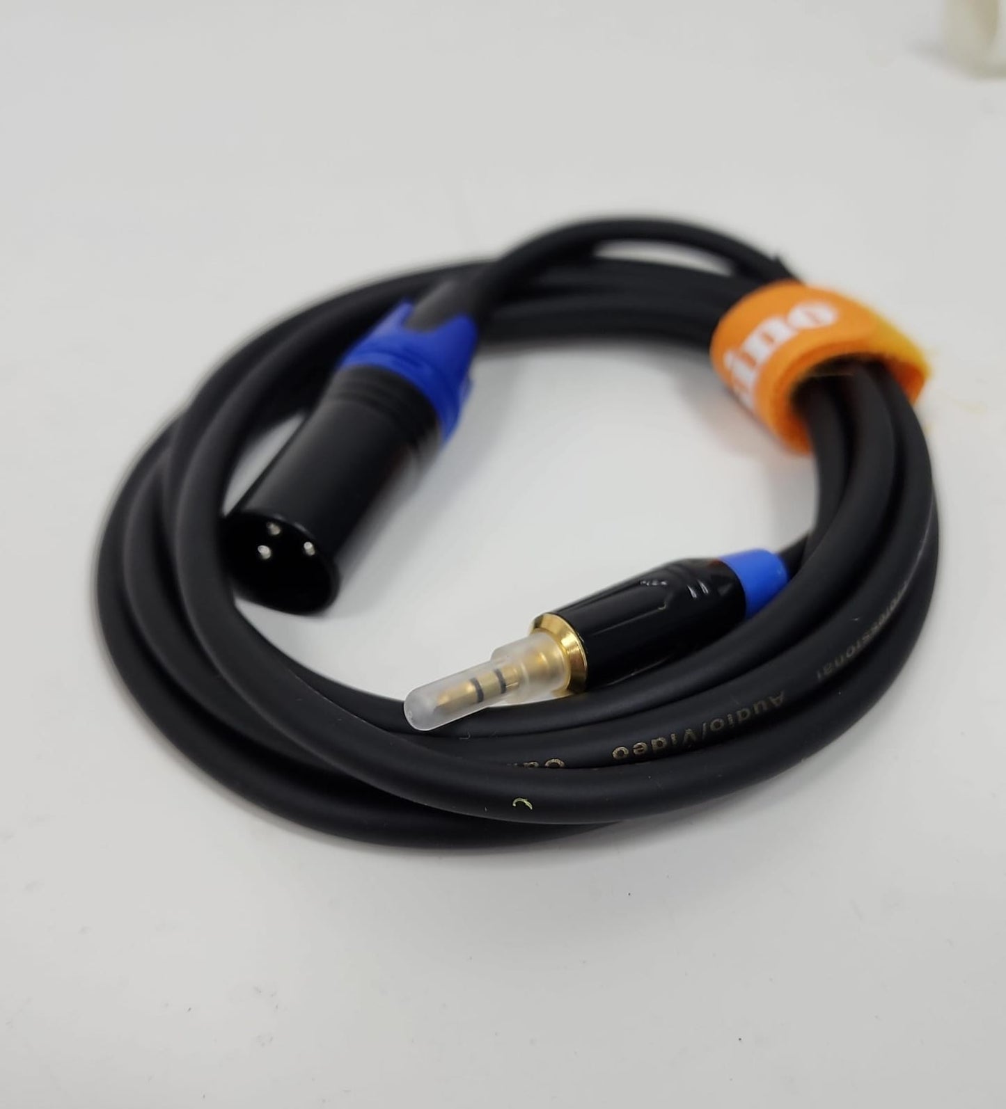 Cable de audio profesional XLR macho a TRS de 3.5mm (1/8")