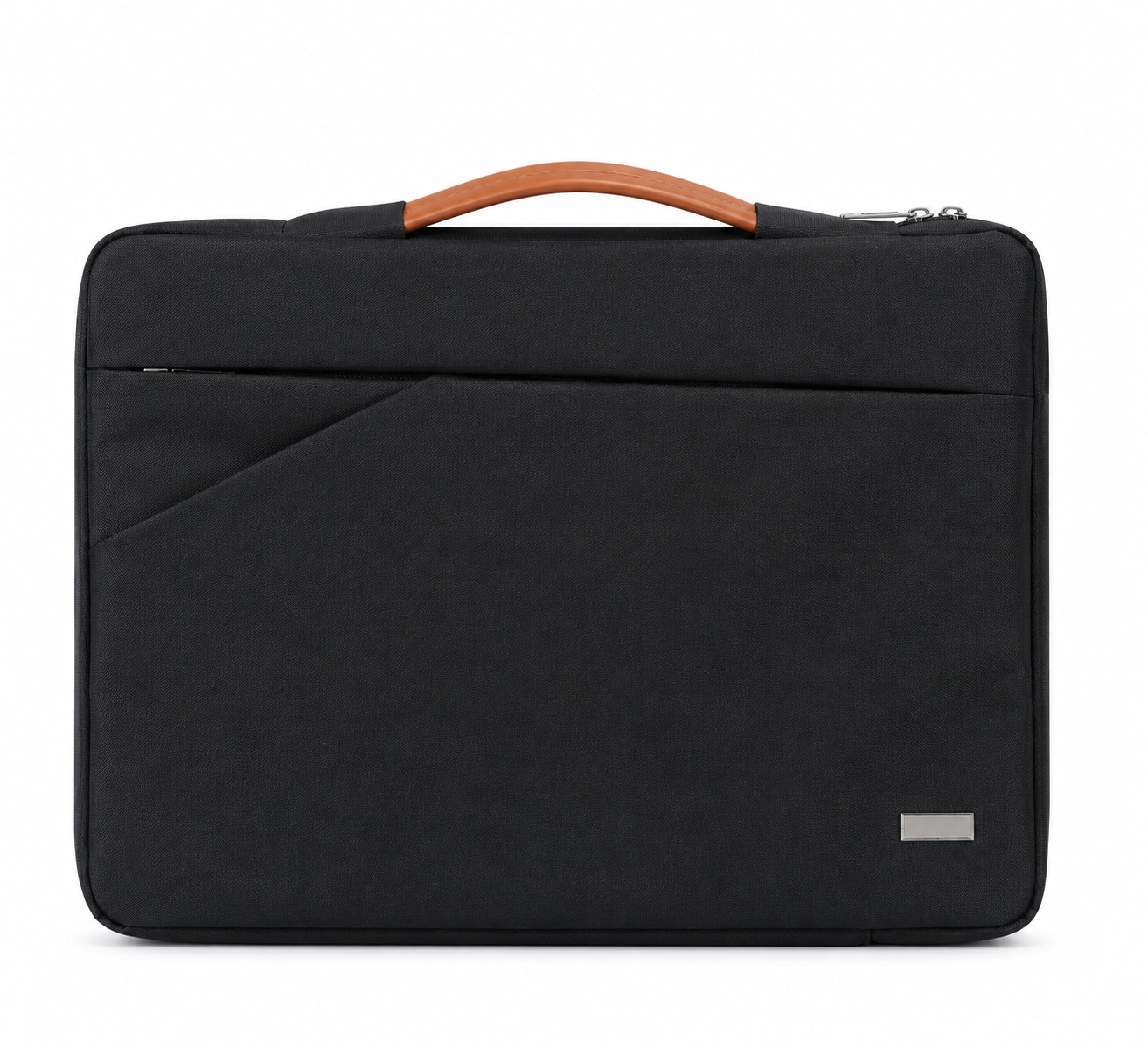 Bolso Maletín para Laptop con Asa Superior, Compartimento Principal y Bolsillo Frontal.