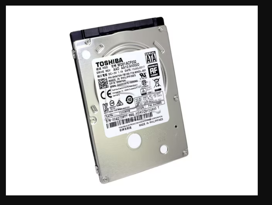Disco duro interno (HDD), para laptops o computadoras portátiles de 500GB.