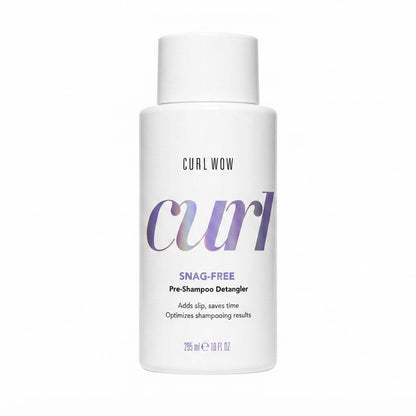 Desenredante previo al champú de 295 ml (10 fl oz) formulado específicamente para cabellos rizados u ondulados.