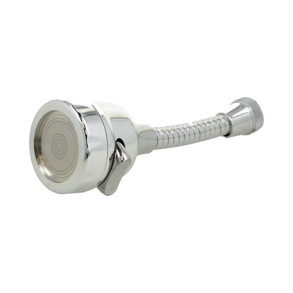 aireador de grifo flexible con cabezal giratorio.
