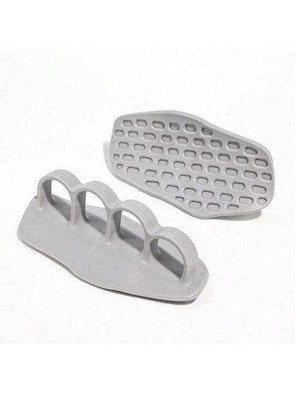 Agarres de silicona diseñados para mejorar el agarre en levantamiento de pesas y entrenamiento de fuerza.