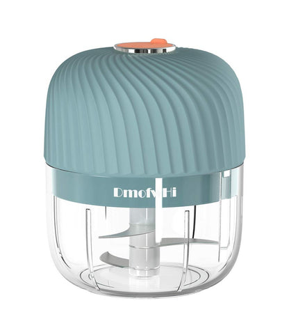Picadora Eléctrica Compacta de Alimentos con Cuchillas de Acero Inoxidable.