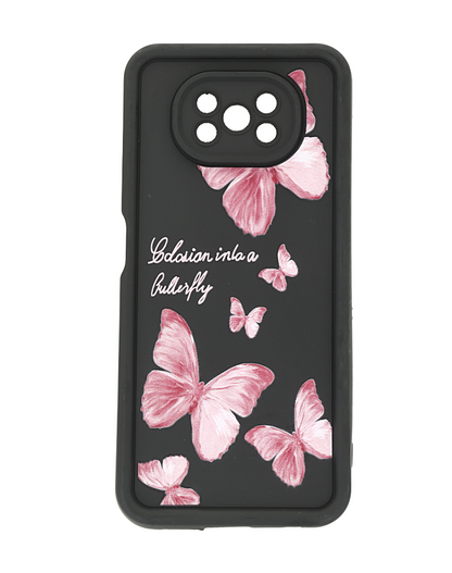 Case para xiaomi Poco X3 NFC mariposa