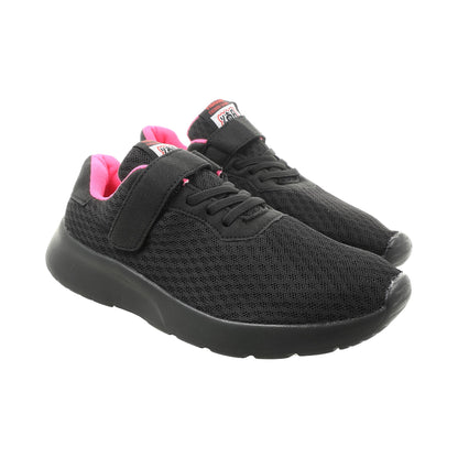 Tenis para mujer YISHANG, negros/rosa. size 35