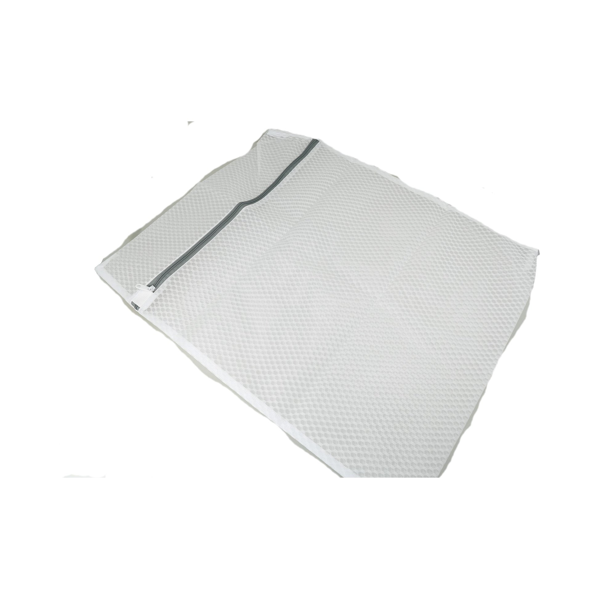bolsa de tela con siper, blanco.