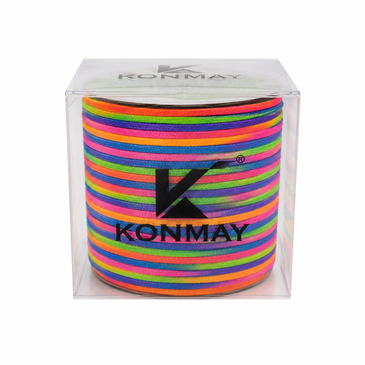 Set de Bandas Elásticas Multicolor para Cabello en Estuche Transparente.