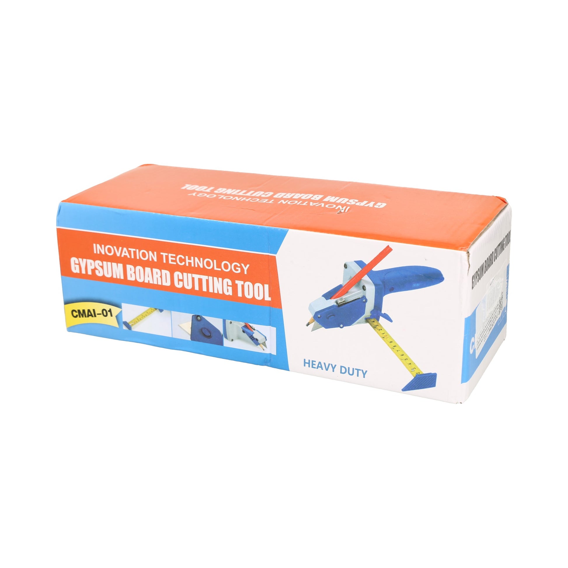 Herramienta de corte de placa de yeso, cortador de panel de trabajo de madera multifuncional con kit de cinta métrica, cortador de tablero de yeso, herramienta portátil para carpintería