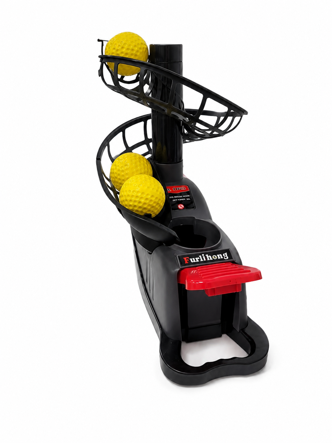 Lanzador Automático de Pelotas para Mascotas con Rampa Espiral.