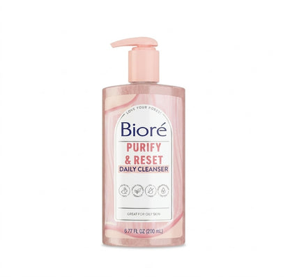 Limpiador facial de 6.77 fl oz está diseñado para eliminar el doble de suciedad y grasa en comparación con limpiadores básicos.