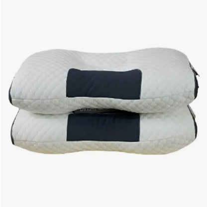 Pack 2 almohadas ortopédicas cervical ergonómica de espuma viscoelástica para soporte del cuello