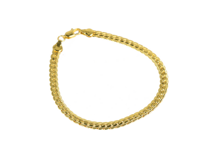 Pulsera color dorado brillante