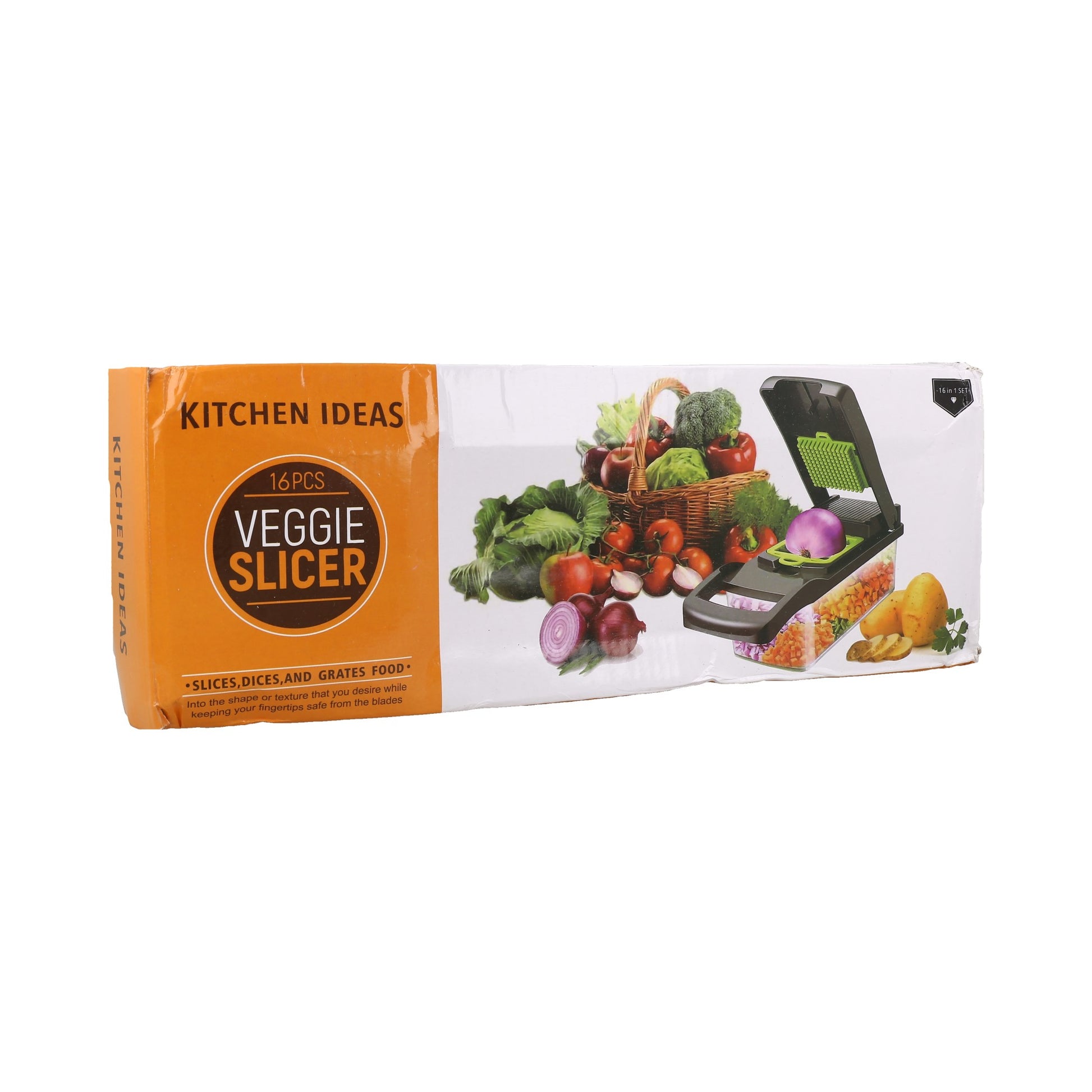 Cortadora de verduras manual Kitchen Ideas de 16 piezas