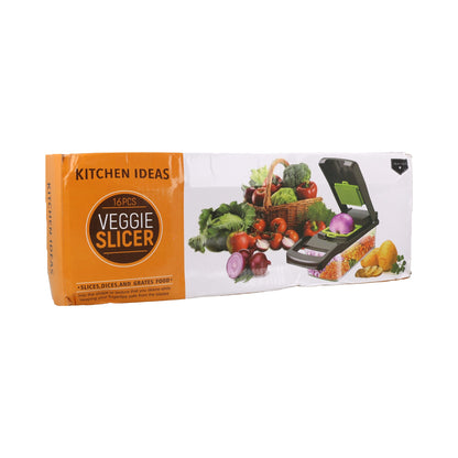 Cortadora de verduras manual Kitchen Ideas de 16 piezas