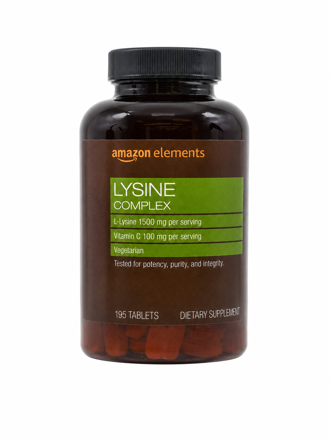 Suplemento de Lisina con Vitamina C 195 Tabletas.