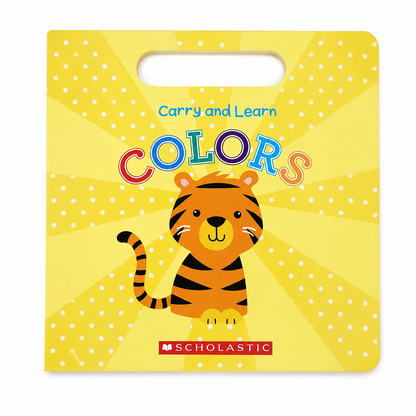 Libro Infantil Educativo de Colores con Asa para Llevar.