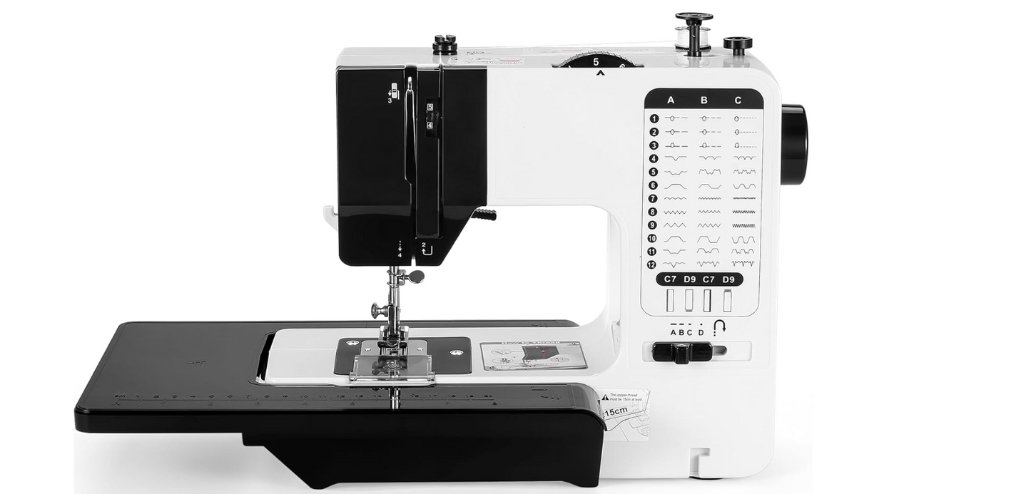 máquina de coser eléctrica portátil