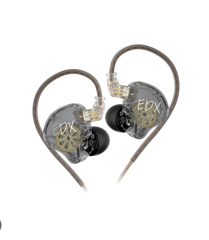 KZ Acoustics EDX Lite Grey in-ear headphones
