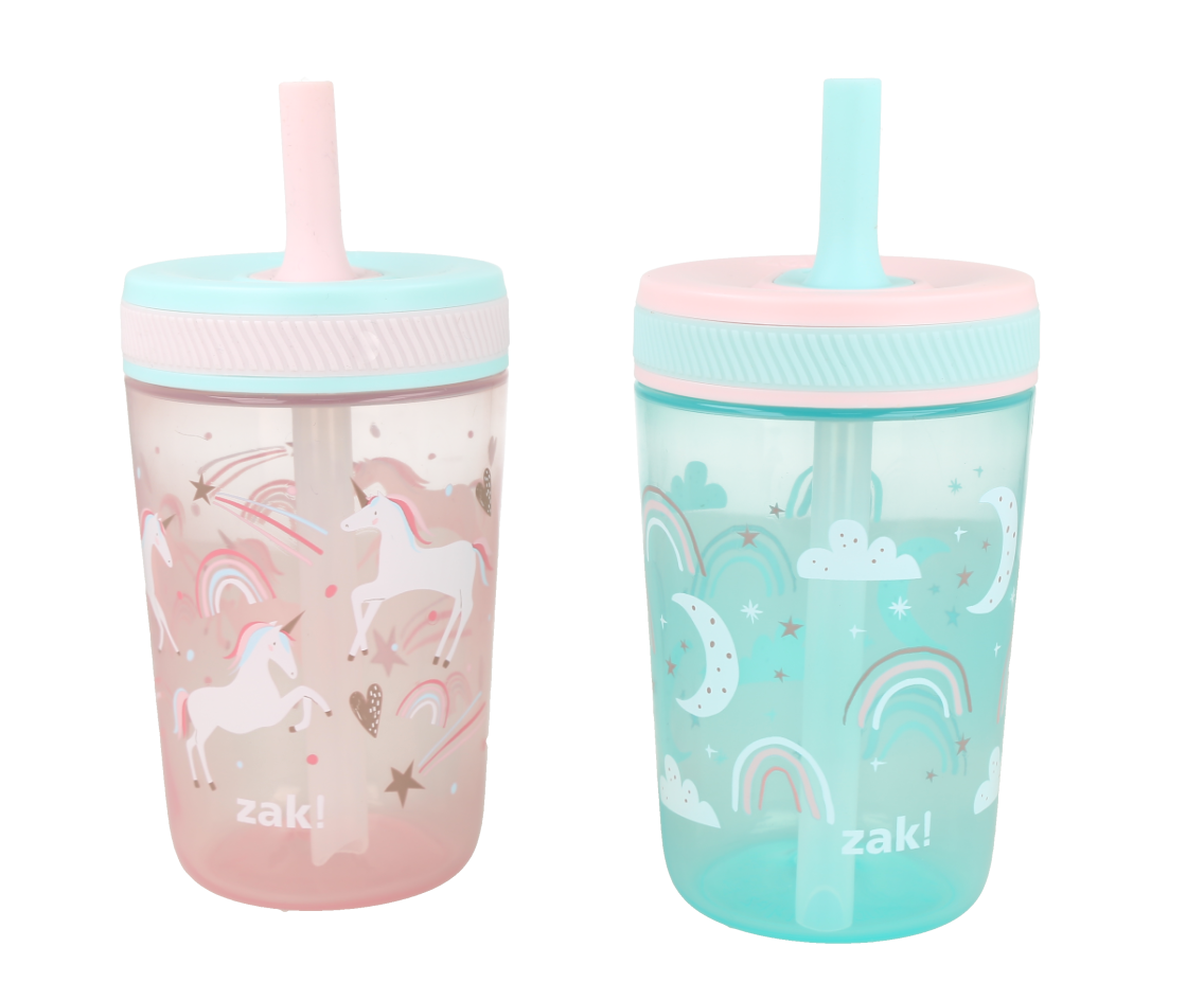 Set de tazas de plástico de 15 onzaz para niños pequeños