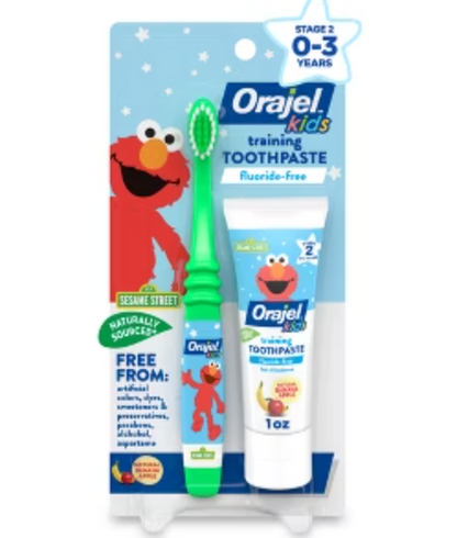 orajel kids pasta dental y cepillo para niños