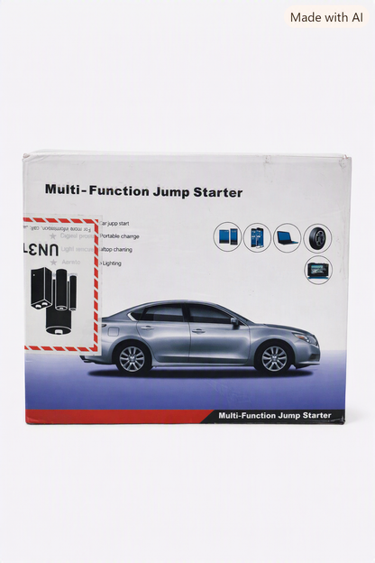 Arrancador multifunción portátil para automóviles.