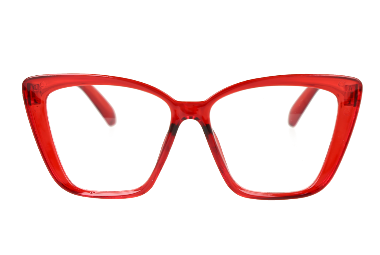 Gafas con estilo color Rojo Ruby