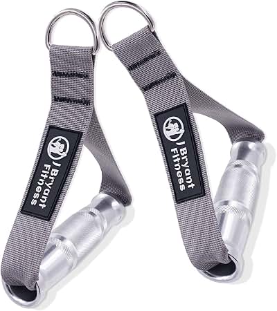 Manijas metálicas para gimnasio.