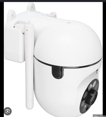Cámara de seguridad WiFi PTZ de interior, diseñada para ofrecer una vigilancia de 360 grados.