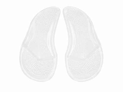 Almohadillas de Gel Antideslizantes para la Planta del Pie, Par Transparente.