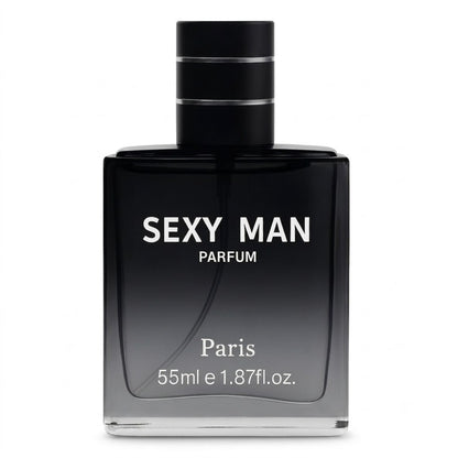 Perfume para hombres de 55 ml llamado Sexy Man.