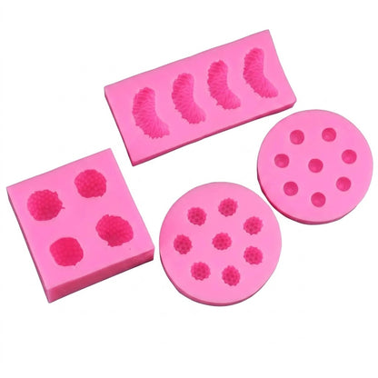 Silicona de grado alimenticio, resistentes a temperaturas de hasta 230 °C.
