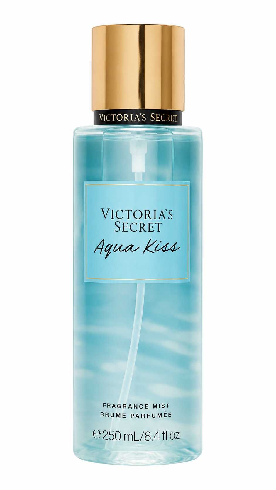 Bruma Corporal Perfumada para Mujer Aqua Kiss 250 ml, Fragancia Fresca Floral Acuática de Larga Duración.