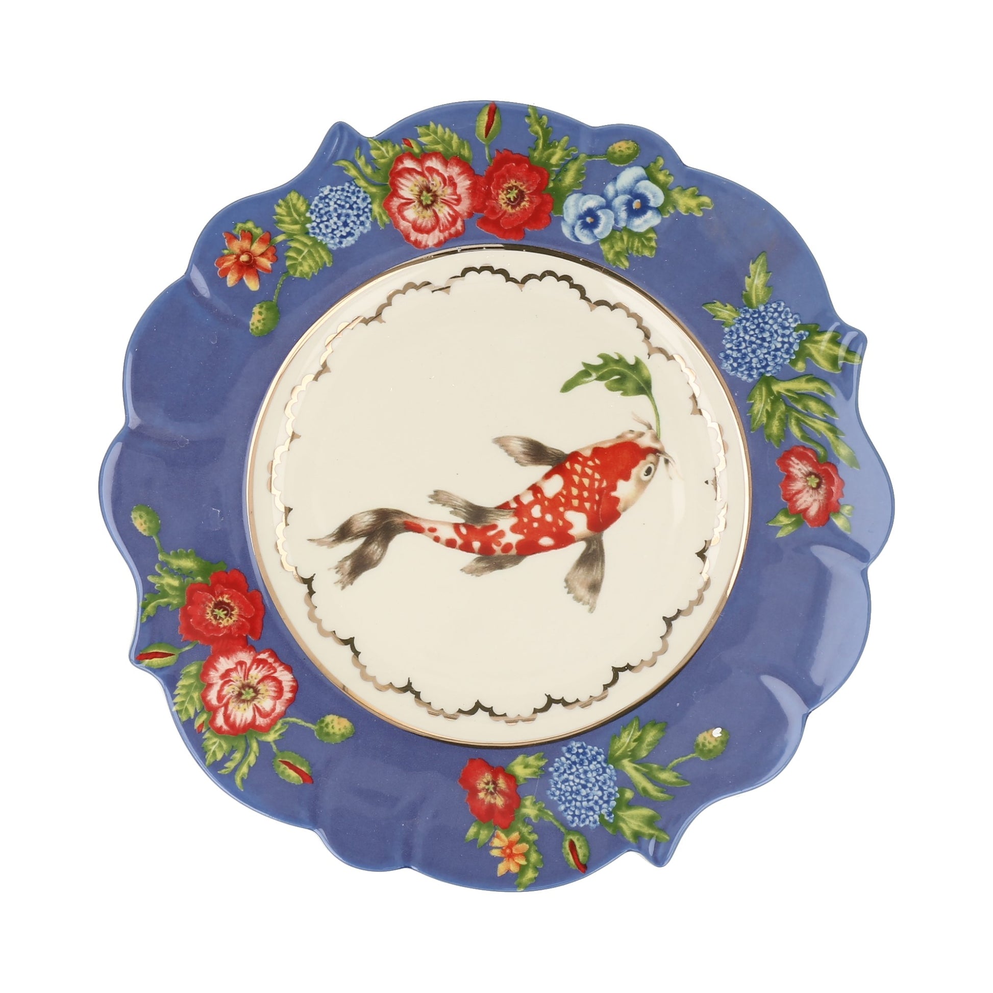 Plato decorativo pez