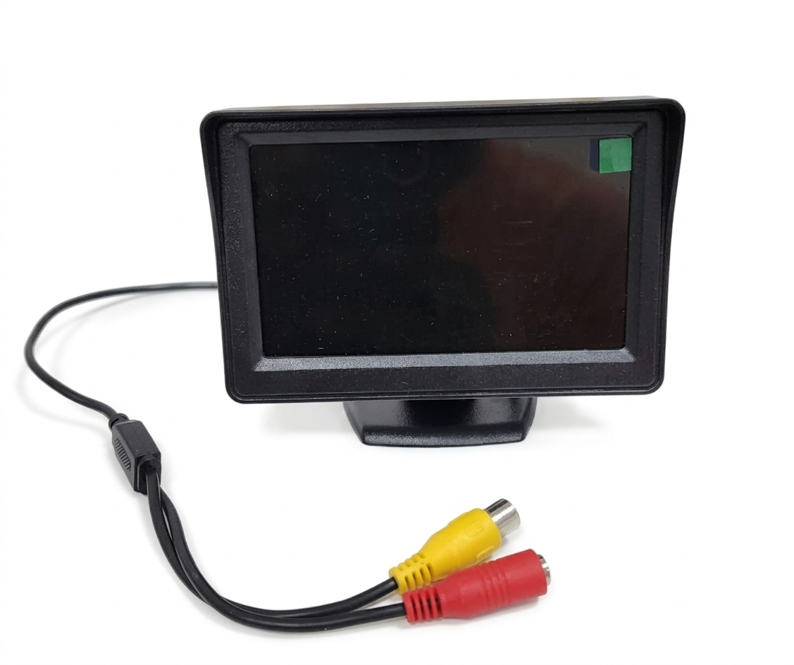 Monitor 4.3 Pantalla Movible para Cámara de Retroceso Estacionamiento