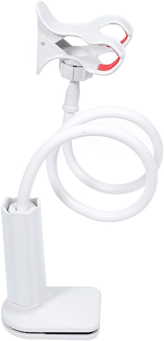 Soporte para teléfono inteligente con base en espiral.