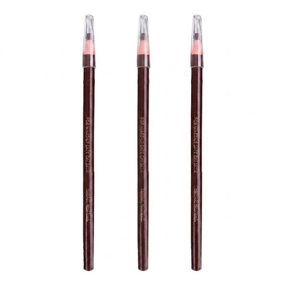 Pack de 3 lápices de cejas en tono marrón.