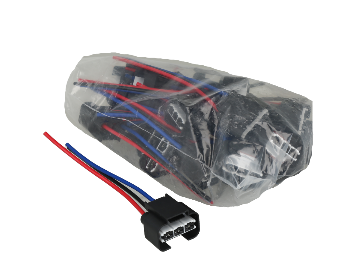 Paquete de conectores de arnés para automóviles, específicamente compatibles con aplicaciones de faros delanteros como H13 9008