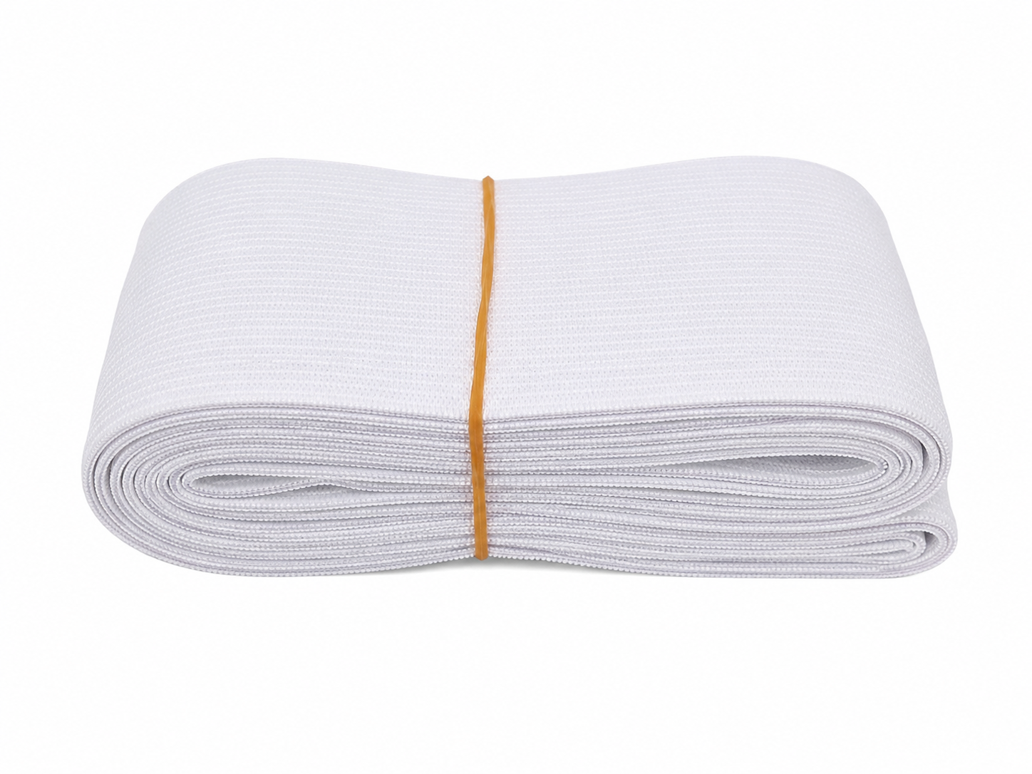 Banda Elástica Blanca para Costura y Manualidades.