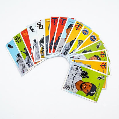 Surtido de cartas de Beisbol de diferentes jugadores, 35 und.