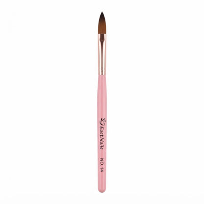 Pincel para uñas acrílicas, modelo número 14.