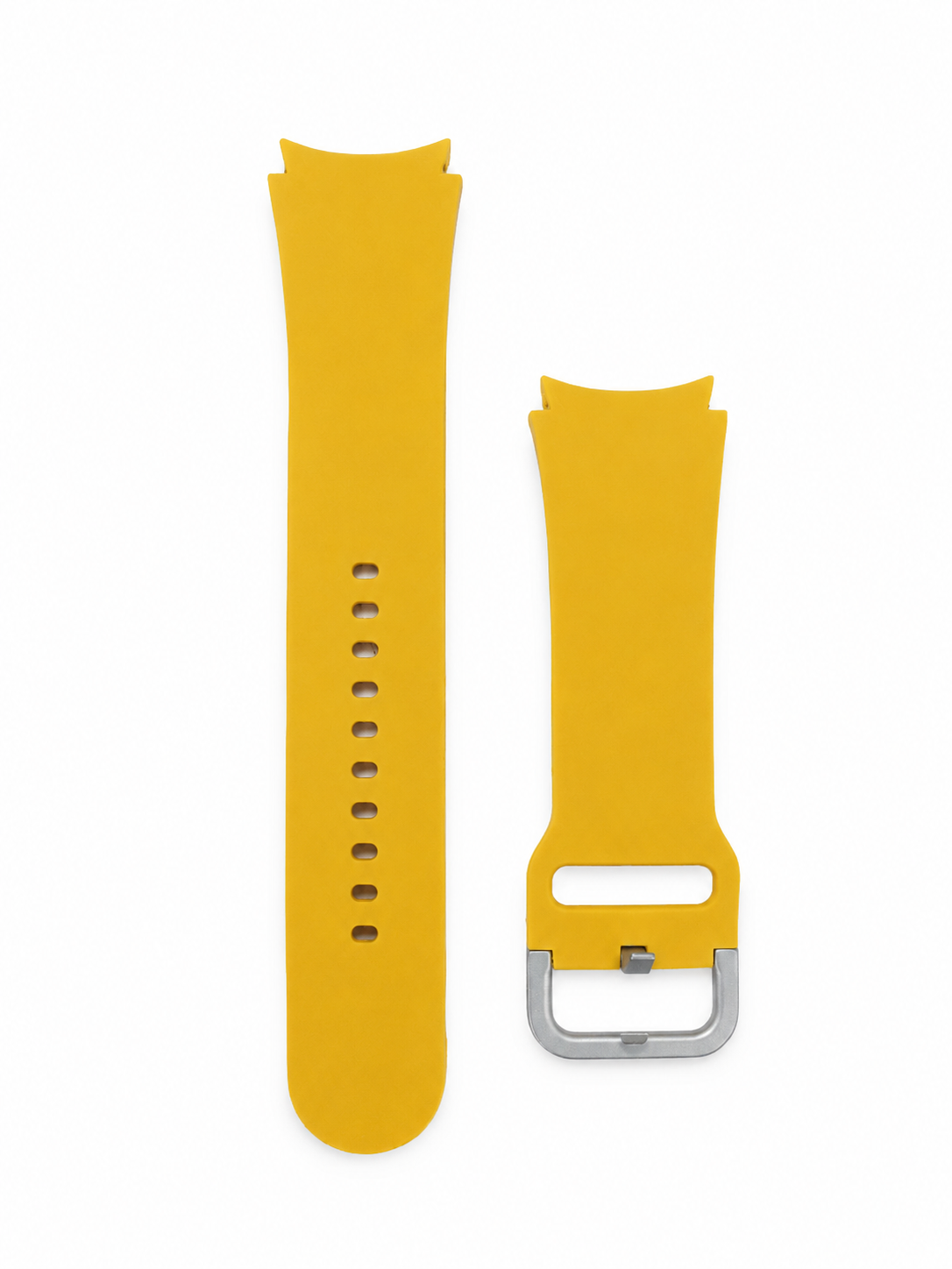 Correa de Silicona Amarilla para Reloj Inteligente.