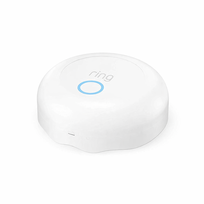 Ring Alarm Flood and Freeze Sensor diseñado para detectar agua y bajas temperaturas.