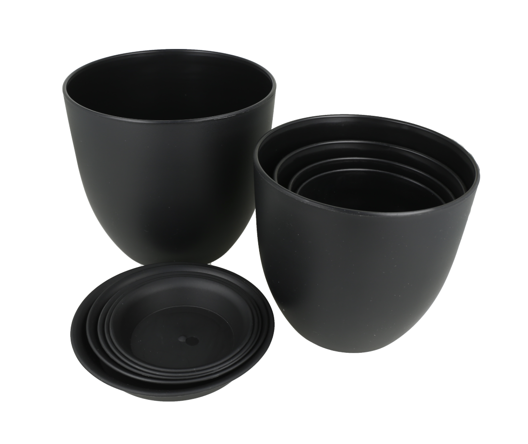 Kit completo de Macetas de plastico para plantas.