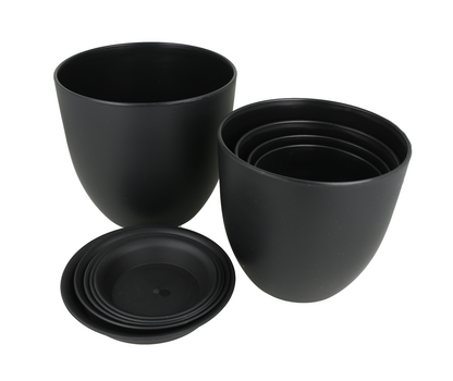 Kit completo de Macetas de plastico para plantas.