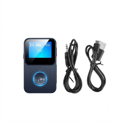 Receptor de audio inalámbrico bluetooth portátil.